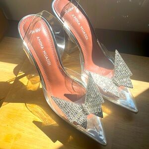 Extremely rare AWGE x Amina Muaddi Butterly Heels 37